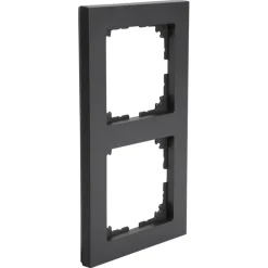 Afdekramen|Inbouw Schakelmateriaal > Schneider Electric Schneider Merten System-M Smart Afdekraam 2-voudig Antraciet