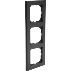 Afdekramen|Inbouw Schakelmateriaal > Schneider Electric Schneider Merten System-M Smart Afdekraam 3-voudig Antraciet