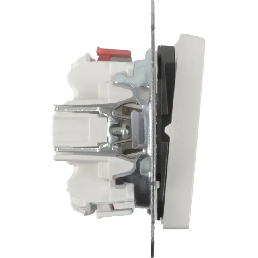 Schakelaars > Schneider Electric Schneider Merten System-M Wissel/ Wisselschakelaar Actief Wit