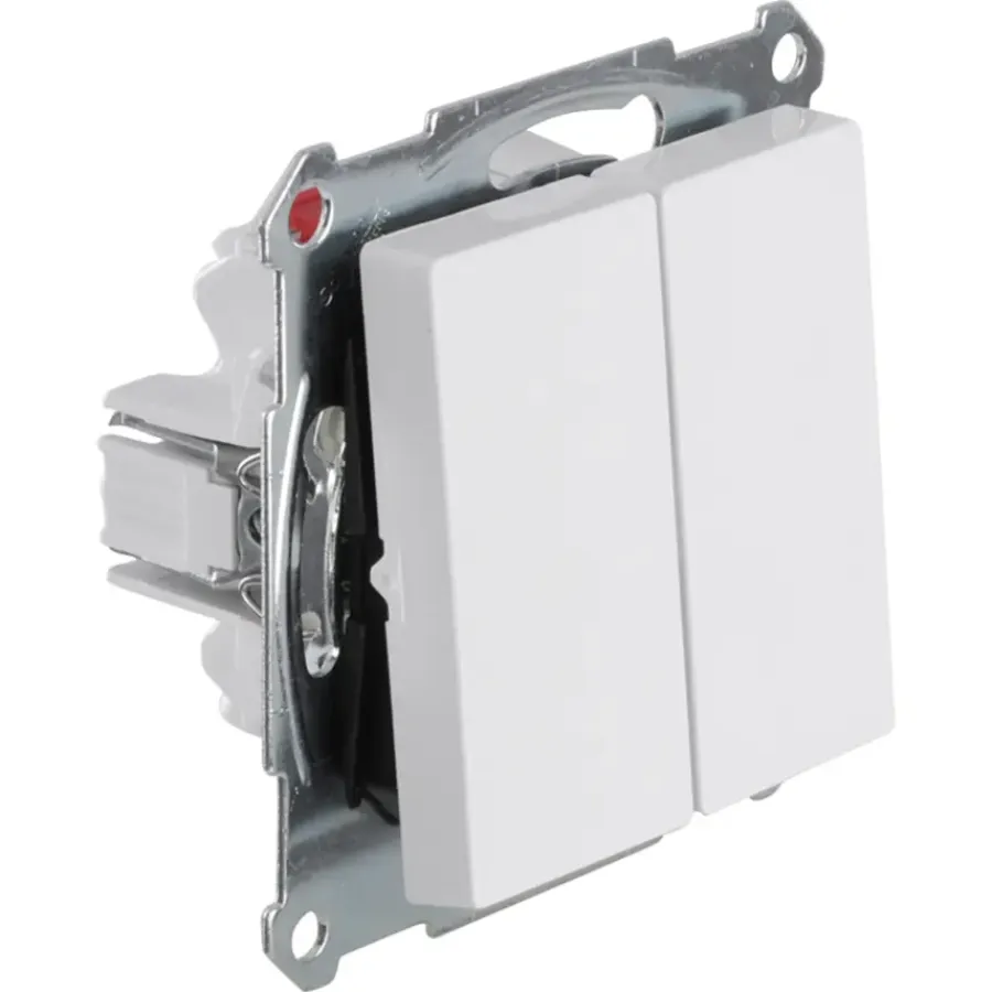 Schakelaars > Schneider Electric Schneider Merten System-M Wissel/ Wisselschakelaar Actief Wit