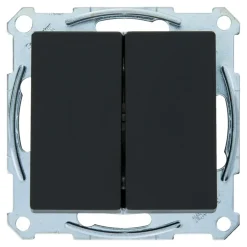 Schakelaars > Schneider Electric Schneider System m wissel/-wisselschakelaar antraciet