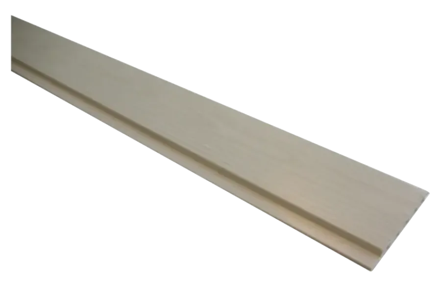 Wandpanelen|Wand- & Plafondplaten > Geen Schroot PVC wit essen 270x10 cm 2,7 m² 10 stuks