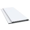 Wandpanelen|Wand- & Plafondplaten > Geen Schroot PVC wit 390x10 cm 3,9 m² 10 stuks