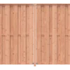 Schutting startpakket Douglas hout 3,8 m lang