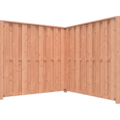 Schutting startpakket Douglas hout 3,8 m lang