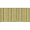 Schutting startpakket Royal grenen hout 3,8 m lang