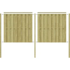 Schutting startpakket Royal grenen hout 3,8 m lang