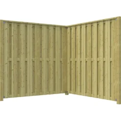 Schutting startpakket Royal grenen hout 3,8 m lang