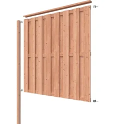 Schutting volgpakket Douglas hout 1,9 m lang