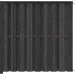 Schutting volgpakket Royal grenen hout antraciet 1,9 m lang