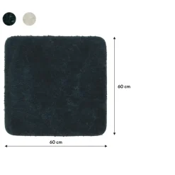 Sealskin badmat angora 60x60cm donkergroen