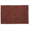 Sealskin badmat aztec 60x90cm donkerroze