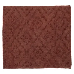 Sealskin badmat aztec 60x60cm donkerroze