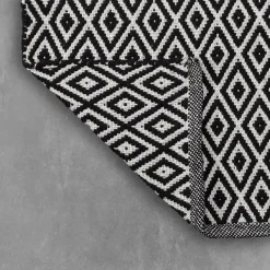 Sealskin badmat trellis 60x60cm zwart