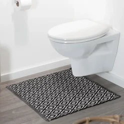 Sealskin badmat trellis 60x60cm zwart