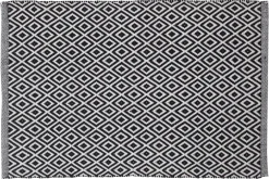 Sealskin Badmat Trellis Zwart 60x90 cm