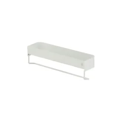 Sealskin Brix wandrek wit met handdoekrek metaal