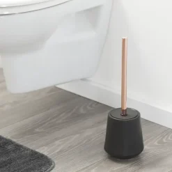 Sealskin Conical toiletborstelhouder porselein zwart