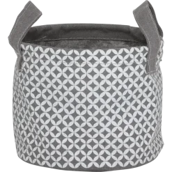 Sealskin Diamonds mandje textiel grijs