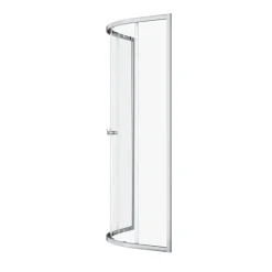 Sealskin douchecabine kwartrond met schuifdeuren Hooked chroom 90 x 90 x 200 cm