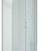 Sealskin Douchecabine met Schuifdeur Compact Kwartrond 195x90 cm Chroom