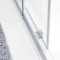 Sealskin Douchecabine met Schuifdeur Compact Kwartrond 195x90 cm Chroom