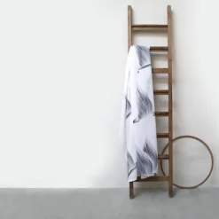 Sealskin douchegordijn birds 180x200cm zwart/wit