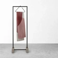 Sealskin douchegordijn earth 180x200cm donker roze/wit
