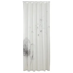 Sealskin douchegordijn flow 180x200cm zwart/wit