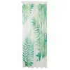 Sealskin douchegordijn leaves 180x200cm groen/wit