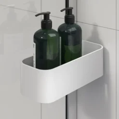 Sealskin Inc. Draaideur en zijwand 90x90x200 cm met douchemand, 8 mm helder veiligheidsglas met antikalklaag Zilver hoogglans