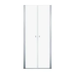 Sealskin pendeldeur voor douche nis chroom 90 x 200 cm