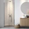 Sealskin pendeldeur voor douche nis chroom 100 x 200 cm