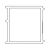 Sealskin Seev Verbredingsprofiel 2,25 cm x 195 cm Zilver Hoogglans
