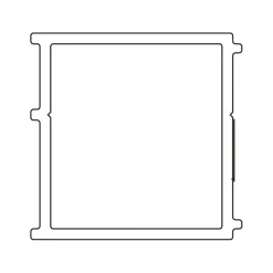 Sealskin Seev Verbredingsprofiel 2,25 cm x 195 cm Zilver Hoogglans