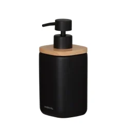 Sealskin Zeepdispenser Mind zwart 200 ml vrijstaand