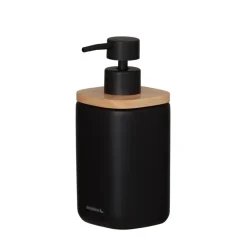 Sealskin Zeepdispenser Mind zwart 200 ml vrijstaand