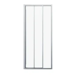Sealskin zijwand voor schuifdeur Hooked chroom 90 x 200 cm