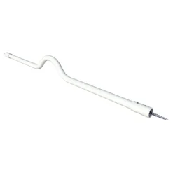 SecuBar barrièrestang Twist Combi RAL 9010 (Wit) SKG 2-sterren 97 cm
