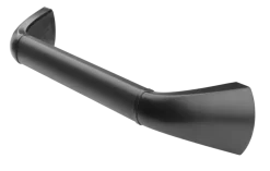 Secucare wandbeugel 40 cm aluminium zwart