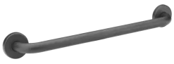 Secucare wandbeugel 45 cm diameter 25 mm RVS zwart