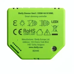 Dimmers|Inbouw Schakelmateriaal > SHELLY Dimmer Gen3 slimme LED dimmer WiFi