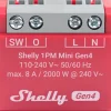 Meetapparatuur > SHELLY 1PM Mini Gen4 slimme schakelaar & energiemeter WiFi