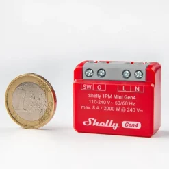 Meetapparatuur > SHELLY 1PM Mini Gen4 slimme schakelaar & energiemeter WiFi