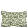 Sierkussen bloemen groen - l55xb35xh10cm