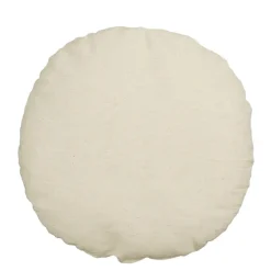 Sierkussen rond popcorn roze - h10xd45cm