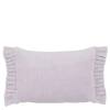 Sierkussen ruffled lila - l55xb35xh10cm