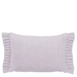 Sierkussen ruffled lila - l55xb35xh10cm