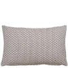 Sierkussen ruit blauw - l55xb35xh10cm