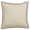 Sierkussen taupe - l51xb51xh10cm